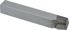 Accupro - 7/16 x 7/16" Shank, Lead Angle Turning Single Point Tool Bit - BL-7, Grade Micrograin - Exact Tooling