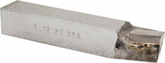 Accupro - 3/4 x 3/4" Shank, Lead Angle Turning Single Point Tool Bit - BL-12, Grade Micrograin - Exact Tooling