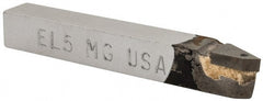 Accupro - 5/16 x 5/16" Shank, Offset Threading Single Point Tool Bit - EL-5, Grade Micrograin - Exact Tooling
