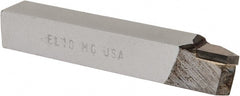 Accupro - 5/8 x 5/8" Shank, Offset Threading Single Point Tool Bit - EL-10, Grade Micrograin - Exact Tooling