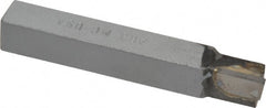 Accupro - 1/2 x 1/2" Shank, Square Shoulder Turning Single Point Tool Bit - AR-8, Grade Micrograin - Exact Tooling
