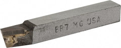 Accupro - 7/16 x 7/16" Shank, Lead Angle Turning Single Point Tool Bit - BR-7, Grade Micrograin - Exact Tooling