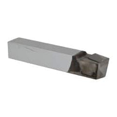 Accupro - 5/8 x 5/8" Shank, Lead Angle Turning Single Point Tool Bit - BR-10, Grade Micrograin - Exact Tooling