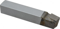 Accupro - 3/4 x 3/4" Shank, Lead Angle Turning Single Point Tool Bit - BR-12, Grade Micrograin - Exact Tooling