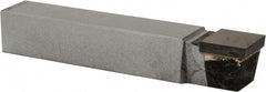 Accupro - 3/4 x 3/4" Shank, Square Nose Single Point Tool Bit - C-12, Grade Micrograin - Exact Tooling