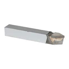 Accupro - 3/8 x 3/8" Shank, Threading Single Point Tool Bit - E-6, Grade Micrograin - Exact Tooling