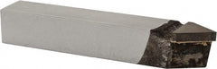 Accupro - 3/4 x 3/4" Shank, Threading Single Point Tool Bit - E-12, Grade Micrograin - Exact Tooling