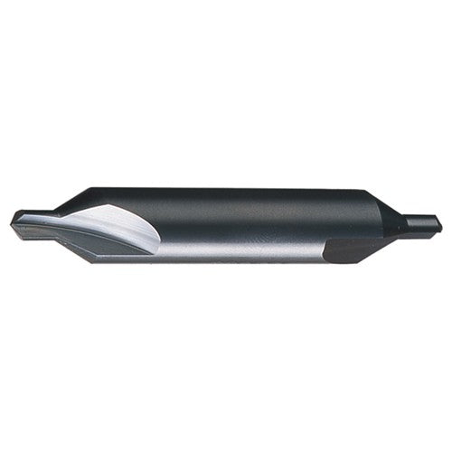 #3 × 2″ OAL 60 Degree HSS Plain Center Drill Bright - Exact Tooling