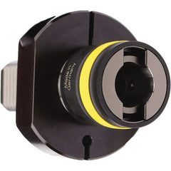 Emuge - 30mm Straight Shank Diam Tension & Compression Tapping Chuck - M3 Min Tap Capacity, 57mm Projection, Size 1 Adapter, Quick Change - Exact Tooling