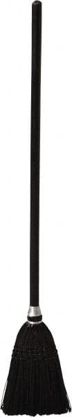Rubbermaid - 37-1/2" OAL Lobby Broom - Wood Handle, 7-1/2" Bristle Length, 7-1/2" Wide - Exact Tooling