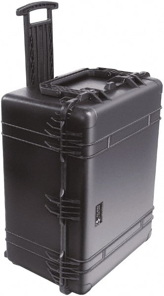 Pelican Products, Inc. - 24-7/32" Wide x 17-31/64" High, Shipping/Travel Case - Black, Polypropylene - Exact Tooling