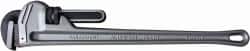 Paramount - 24" Aluminum Straight Pipe Wrench - 3" Pipe Capacity - Exact Tooling