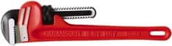 Paramount - 12" Cast Iron Straight Pipe Wrench - 2" Pipe Capacity - Exact Tooling
