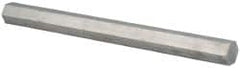 Value Collection - 2 Inch Width Across Flats x 12 Inch Long, Aluminum Hexagon Bar - Alloy 2011 - Exact Tooling