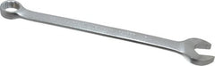 Proto - 7/8" 12 Point Offset Combination Wrench - 15° Offset Angle, 12-1/2" OAL, Steel, Satin Finish - Exact Tooling