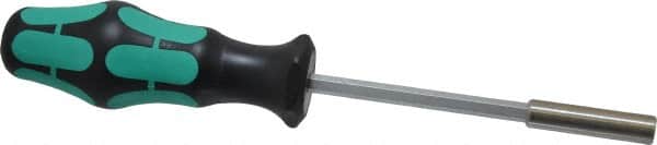 Wera - 1/4" Hex Insert Bit Screwdriver - Hex Tip, with Retaining Ring - Exact Tooling