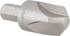 Wera - #8 Tri-Wing Bit - 1/4" Hex Drive, 1-1/4" OAL - Exact Tooling