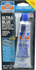 Permatex - 3.35 oz Gasket Maker - -65 to 500°F, Blue, Comes in Tube - Exact Tooling