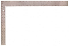 Empire Level - 24" Blade Length x 2" Blade Width, 16" Base Length x 1-1/2" Base Width Steel Square - 2 Inch Wide Blade, 1-1/2 Inch Wide Base - Exact Tooling