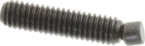 Gibraltar - 5/16-18, 1-1/2" OAL, Alloy Steel, Swivel Pad - Black Oxide Finish, 1/4" Pad Diam, 1-19/64" Thread Length, 7.5° Swivel Angle, 5/32" Hex Key - Exact Tooling