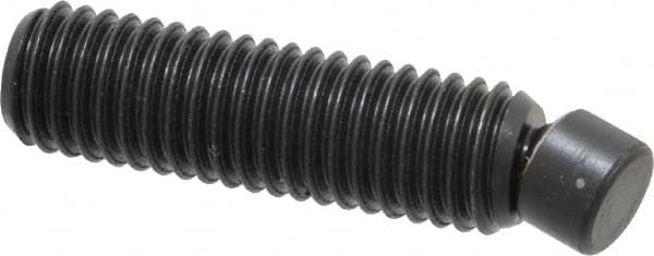 Gibraltar - 1/2-13, 2" OAL, Alloy Steel, Swivel Pad - Black Oxide Finish, 0.4" Pad Diam, 1-11/16" Thread Length, 7.5° Swivel Angle, 1/4" Hex Key - Exact Tooling