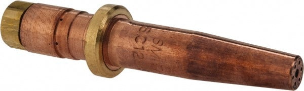 Miller-Smith - 5 to 8 Inch 1 Piece SC Series Heavy Duty Cutting Torch Tip - Tip Number 5, Oxygen Acetylene, For Use with Smith Equipment - Exact Tooling