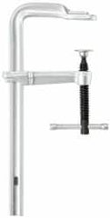 Bessey - 4" Deep Throat, 8" Max Capacity, Standard Sliding Arm Clamp - 880 Lb Clamping Pressure, 5/8" Spindle Diam - Exact Tooling