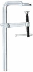Bessey - 7" Deep Throat, 24" Max Capacity, Standard Sliding Arm Clamp - 4,880 Lb Clamping Pressure, 0.85" Spindle Diam - Exact Tooling