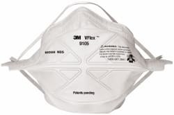 3M - N95, Universal Size, Particulate Respirator - - Exact Tooling