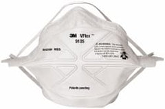 3M - N95, Universal Size, Particulate Respirator - - Exact Tooling