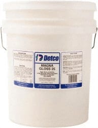 Detco - 5 Gal Pail Finish - Use on Resilient Flooring - Exact Tooling