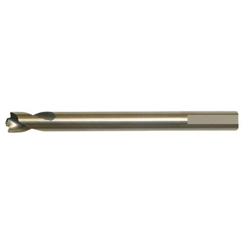 6.00mm RHS / RHC HSS-CO 8% (M42) 135 Degree Split Point Welding Point Drill - Straw / Gold Oxide - Exact Tooling