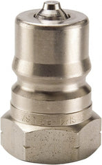 Parker - 3/4-16 SAE ORB 303 Stainless Steel Hydraulic Hose Female Straight Thread Nipple - 1,500 psi, 6 GPM, Series 60 - Exact Tooling