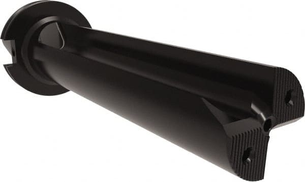 Allied Machine and Engineering - 7-3/4" Max Drill Depth, 3.5xD, 2" Diam, Indexable Insert Drill - 2 Inserts, CAT50 Taper Shank - Exact Tooling