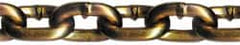 CM - 5/16" Welded Transport Chain - 4,700 Lb Capacity, Grade 70, 900' Long, Carbon Steel, Yellow Chromate Finish - Exact Tooling