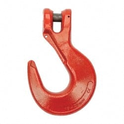 CM - 3/4 Inch Chain Diameter, Grade 100 Clevis Hook - 35,300 Lbs. Load Capacity, 0.88 Inch Inside Diameter, 0 Inch Pin Diameter, 2.09 Inch Hook Throat, 10.8 Inch Overall Length, 7.09 Inch Hook Width - Exact Tooling