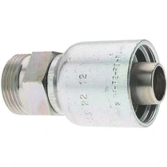 Parker - Male Metric Steel Hydraulic Hose Male Rigid Fitting - Exact Tooling
