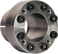 Climax Metal Products - M4 Thread, 11mm Bore Diam, 18mm OD, Shaft Locking Device - 4 Screws, 2,191 Lb Axial Load, 1.26" OAW, 0.551" Thrust Ring Width, 40 Ft/Lb Max Torque - Exact Tooling
