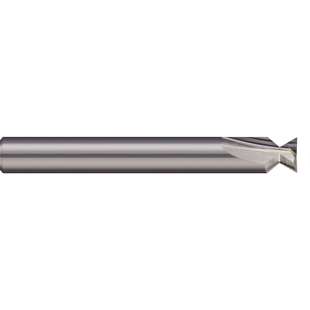 Harvey Tool - 60° 3/16" Cut Diam, 7/64" Cut Width, Solid Carbide Dovetail Cutter - Exact Tooling