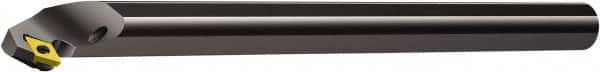 Sandvik Coromant - 22mm Min Bore Diam, 212.1mm OAL, 16mm Shank Diam, A..SDUPR/L..X Indexable Boring Bar - DPMT 2(1.5)1, DPMT 07 02 04 Insert, Screw or Clamp Holding Method - Exact Tooling