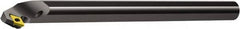 Sandvik Coromant - 0.8504" Min Bore Diam, 8" OAL, 5/8" Shank Diam, A..SDUPR/L..X Indexable Boring Bar - Screw-On Holding Method - Exact Tooling