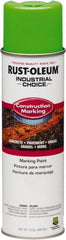 Rust-Oleum - 15 fl oz Green Marking Paint - Water-Based Formula - Exact Tooling