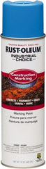 Rust-Oleum - 15 fl oz Blue Marking Paint - Water-Based Formula - Exact Tooling