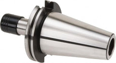 Accupro - CAT50 Taper Shank Rigid Tapping Adapter - #0 to 9/16" Tap Capacity, 87.5mm Projection, Size 1 Adapter, Quick Change, Through Coolant - Exact Tooling