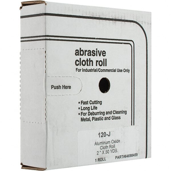 Value Collection - Shop Rolls   Abrasive Material: Aluminum Oxide    Roll Width (Inch): 2 - Exact Tooling