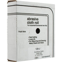 Value Collection - Shop Rolls   Abrasive Material: Aluminum Oxide    Roll Width (Inch): 2 - Exact Tooling