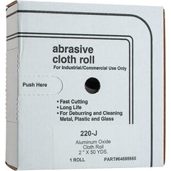 Value Collection - Shop Rolls   Abrasive Material: Aluminum Oxide    Roll Width (Inch): 2 - Exact Tooling