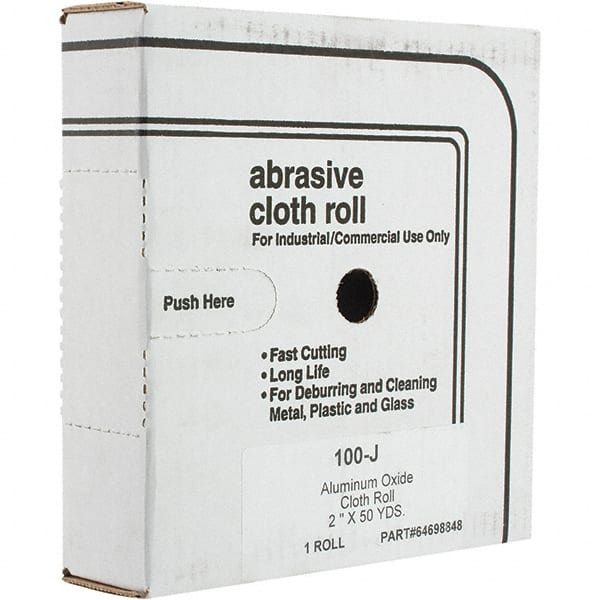 Value Collection - Shop Rolls   Abrasive Material: Aluminum Oxide    Roll Width (Inch): 2 - Exact Tooling
