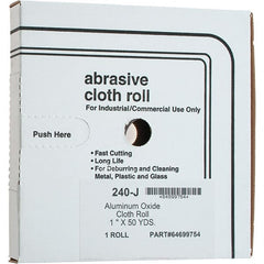 Value Collection - Shop Rolls   Abrasive Material: Aluminum Oxide    Roll Width (Inch): 1 - Exact Tooling