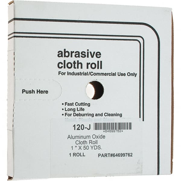 Value Collection - Shop Rolls   Abrasive Material: Aluminum Oxide    Roll Width (Inch): 1 - Exact Tooling